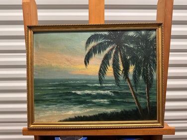 American Artist Italian Collage, Santa Fe New Mexico