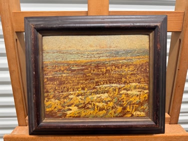 American Artist New Hampshire Varujan Boghosian Construction signed