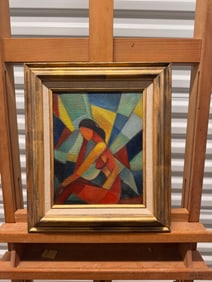 19th Century American Artist Landscape Gouache