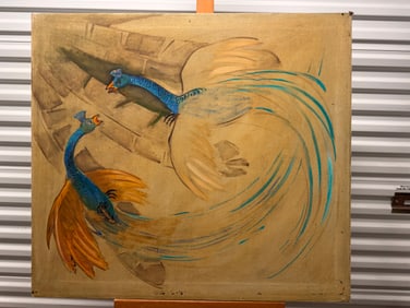 Swiss Artist Hans Fischer Post War Modern Cat Etching