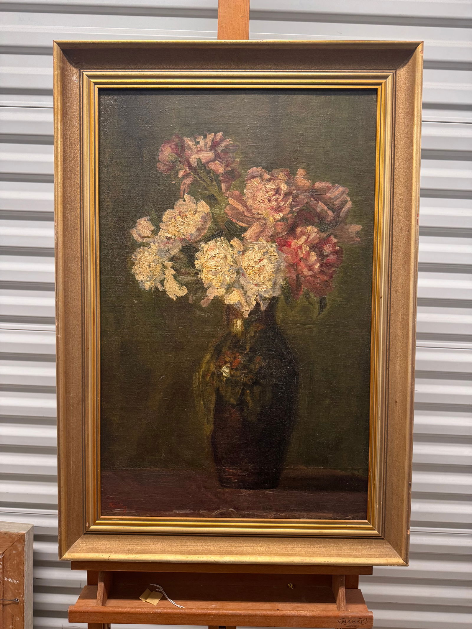19th Century Impressionist Still-Life Flowers Vase (1 of 6)