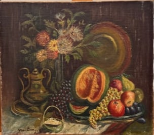 Vintage Early Modernist Holland France Oil Painting Kees Van Dongen Signed