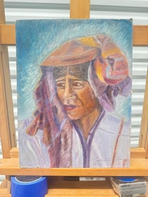 Irish Artist Abstract Surrealist Signed