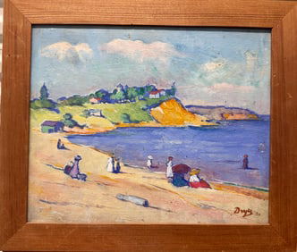 French School signed Bonnard Interior