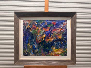 Muriel Gudger O'Bryant Organ Mountains New Mexico watercolor Signed