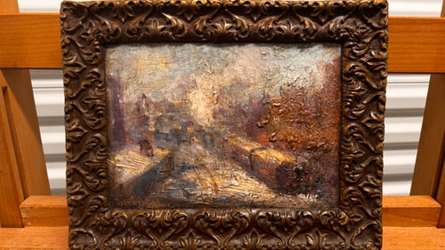 French Artist Old Master Engraving Jean-Jacques de Boissieu “Le Moulin de Ruysdael