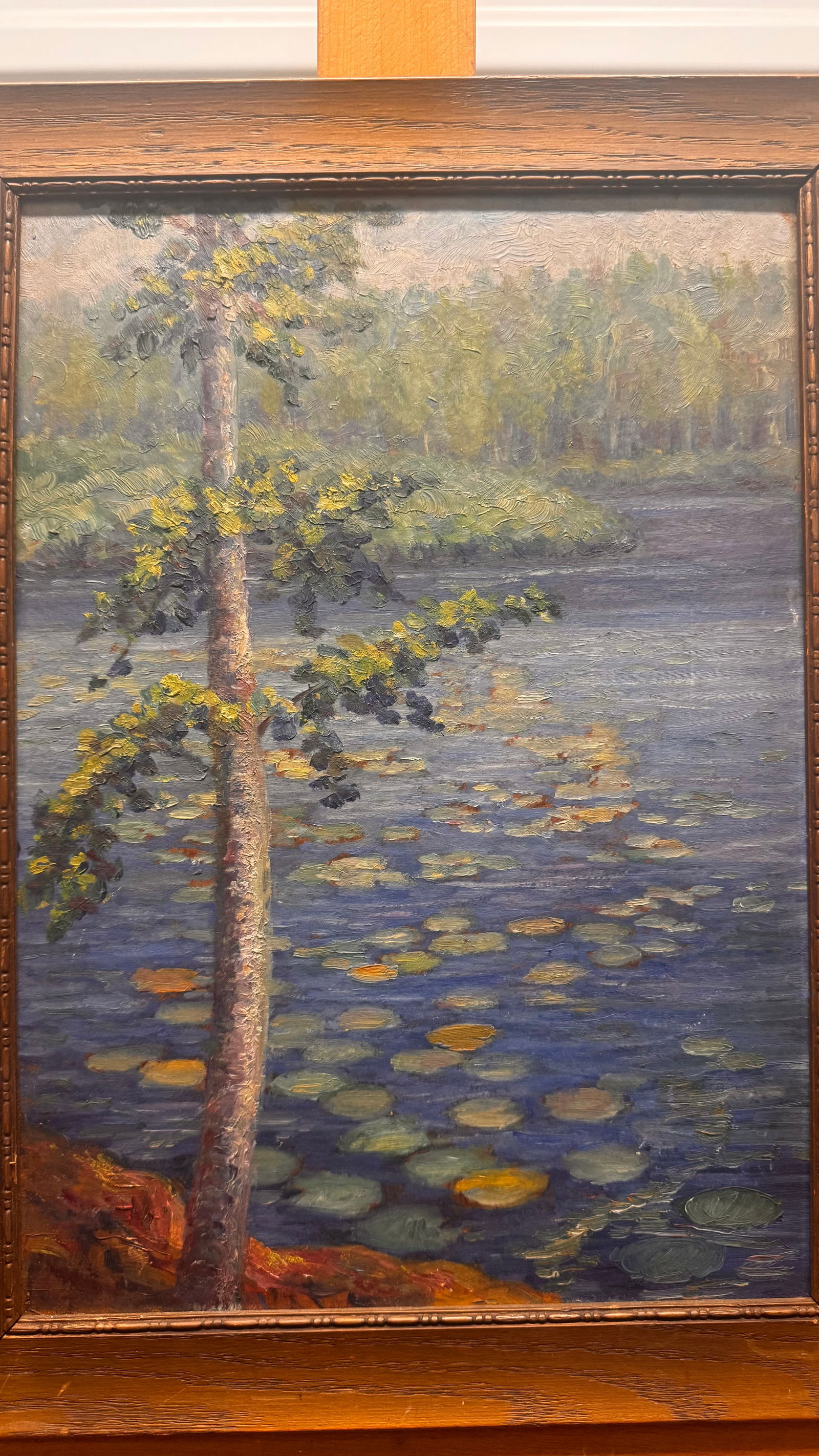 Vintage American Alabama New York Woman Impressionist Clara Parrish Oil Painting Signed (1 of 6)
