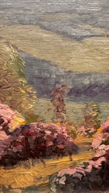 Japanese Artist Tsuchiya Koitsu Colored Woodblock