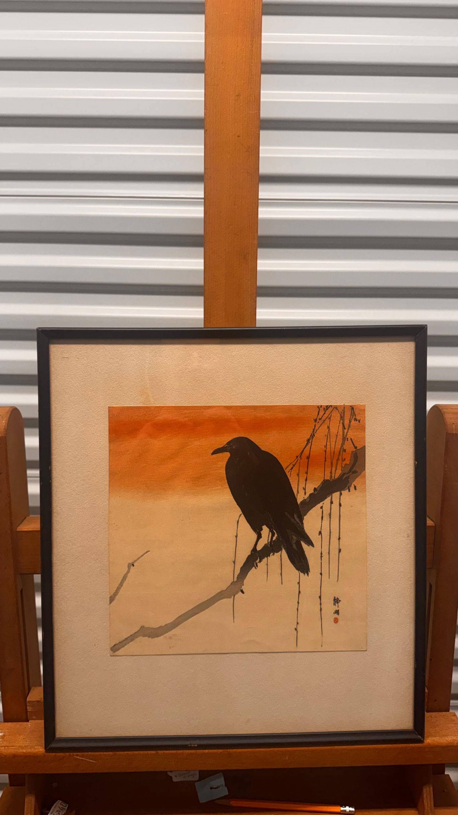 Important Vintage Japanese Woodblock Okuhara Seiko Nice Colors (1 of 5)