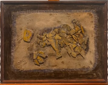 American Mid Century Modern Pennsylvania Artist Abstract Tom Ewing Signed