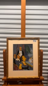 American Chicago African American Artist Ben Bey Lithograph Signed