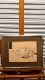 American Austria New York Artist Hans Jelinek Woodcut Signed #5