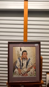 American Austria New York Artist Hans Jelinek Woodcut Signed #7