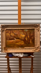 Modernist Abstract Mystery Figurative Expressionist Signed