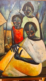 Japanese Artist Kawase Hasui Colored Woodblock Signed #4