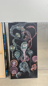 French Artist Jean Pierre Vasarely Colored Lithograph Signed