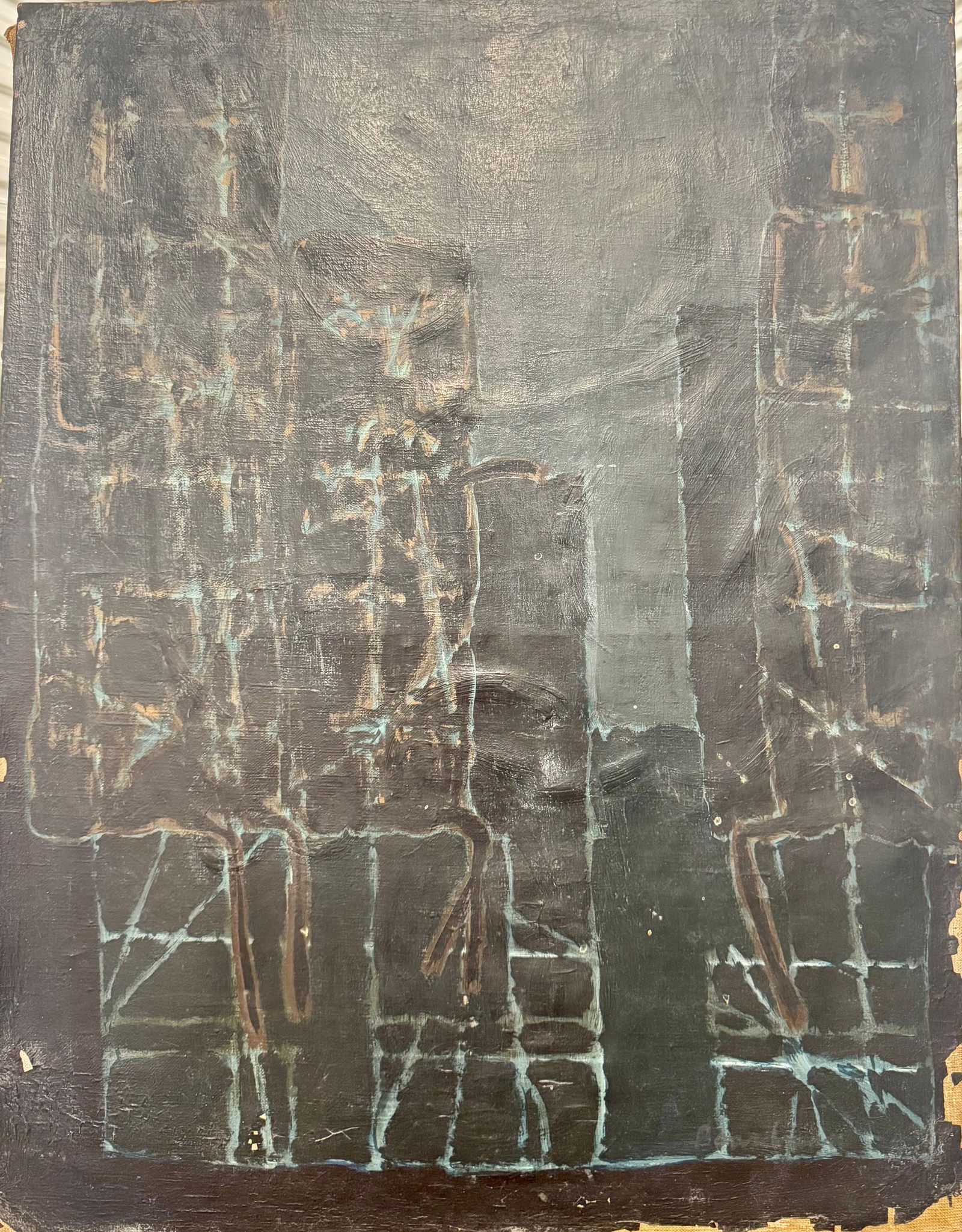 Vintage Important American Abstract Expressionist Seymour Boardman Oil Painting Signed (1 of 8)