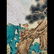 China,a scroll of an eagle and pine trees by Ma Jin. - 5