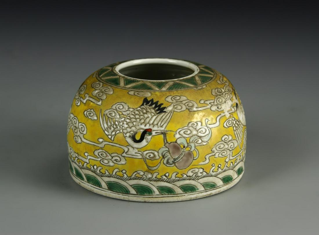 Chinese Famille Rose Brush Pot (1 of 7)