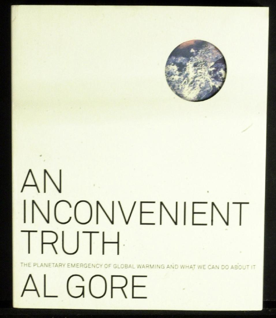 AL GORE - His Book, Inconveniet Truth Signed (1 of 2)