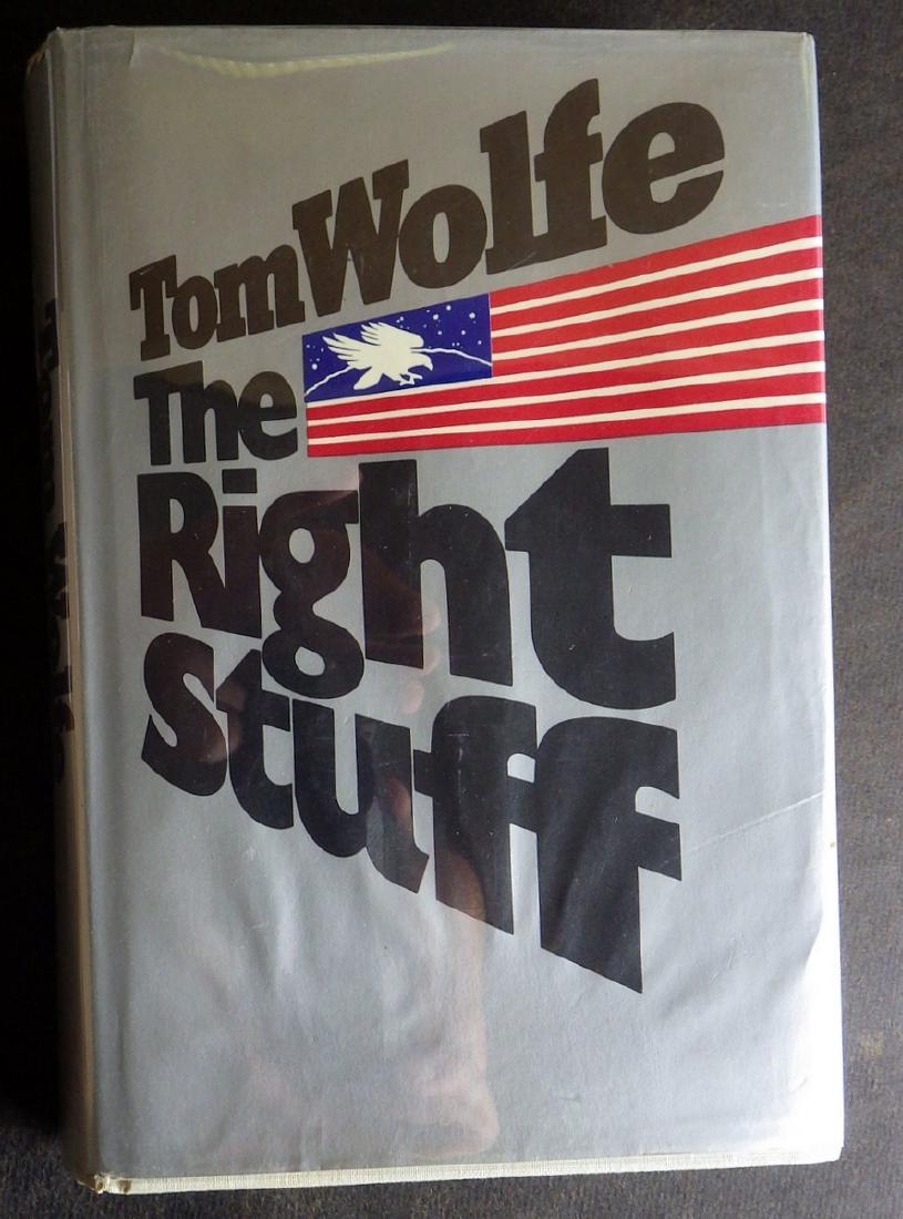 Author TOM WOLFE - The Right Stuff, Signed (1 of 2)