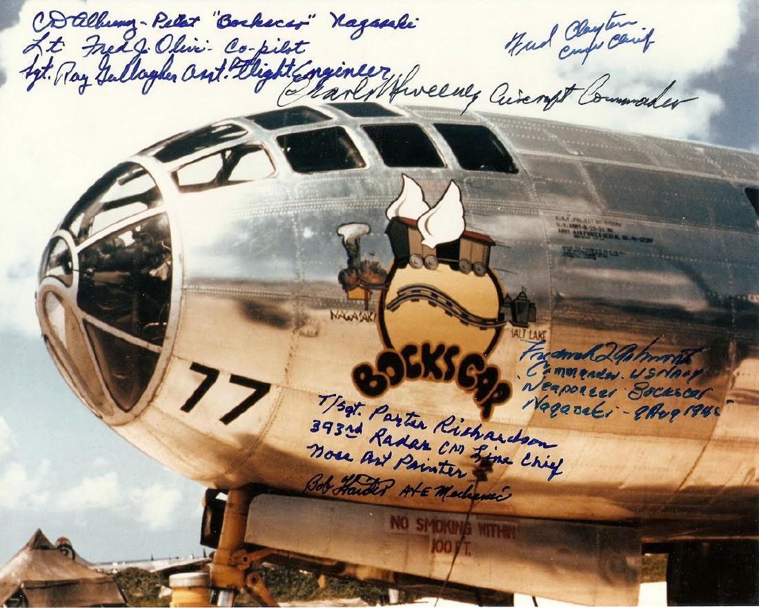 BOCKSCAR - Photo Signed by Eight (1 of 1)