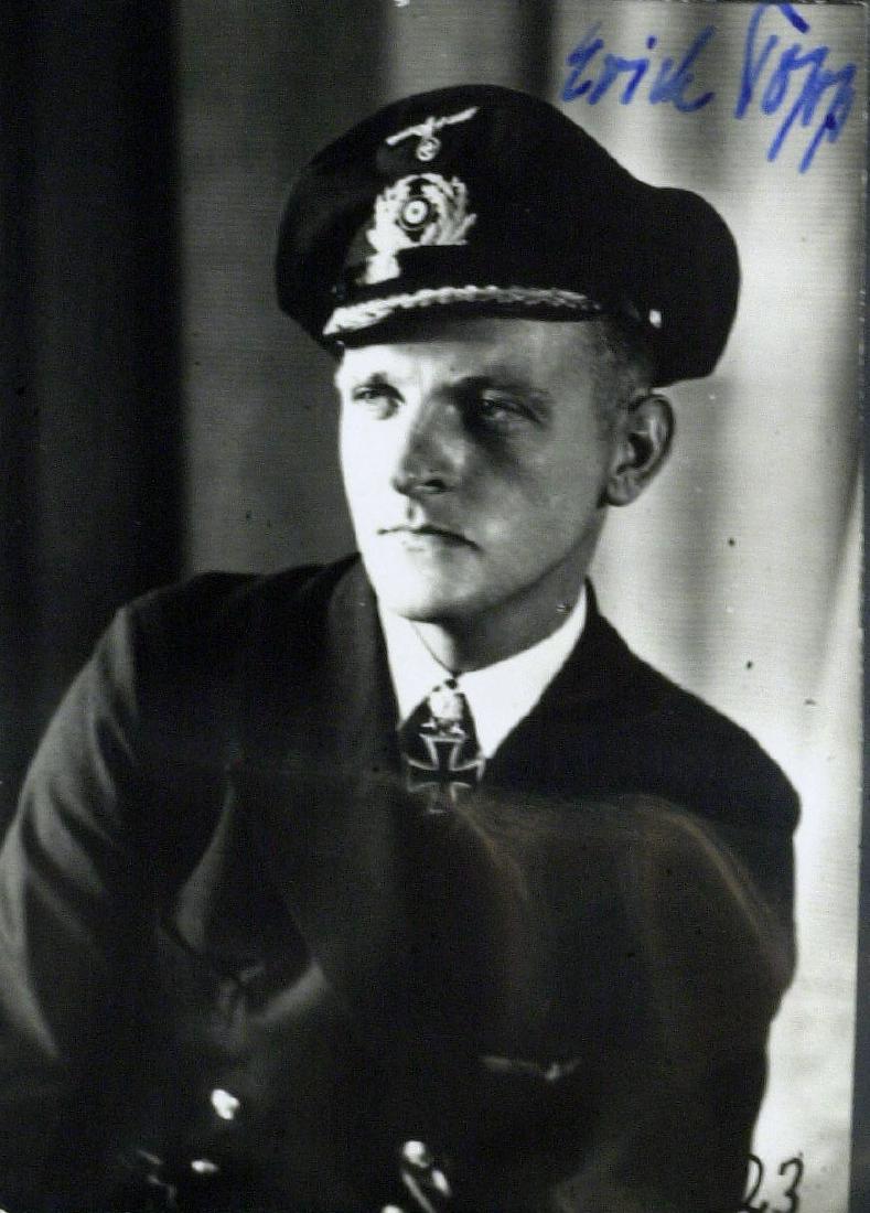 German Admiral ERICH TOPP - Photo Signed (1 of 1)