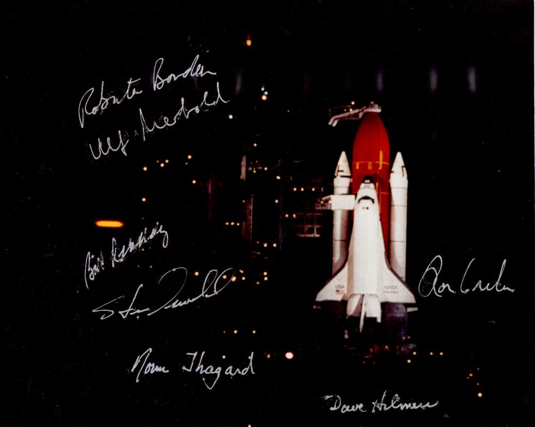 Space Shuttle Mission STS-42 - Crew Signed NASA Lithogr (1 of 1)