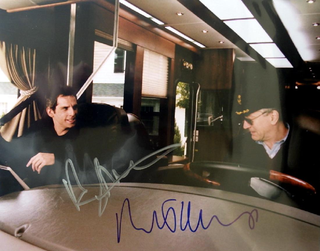 ROBERT DeNIRO & BEN STILLER - Movie Photo Signed (1 of 1)