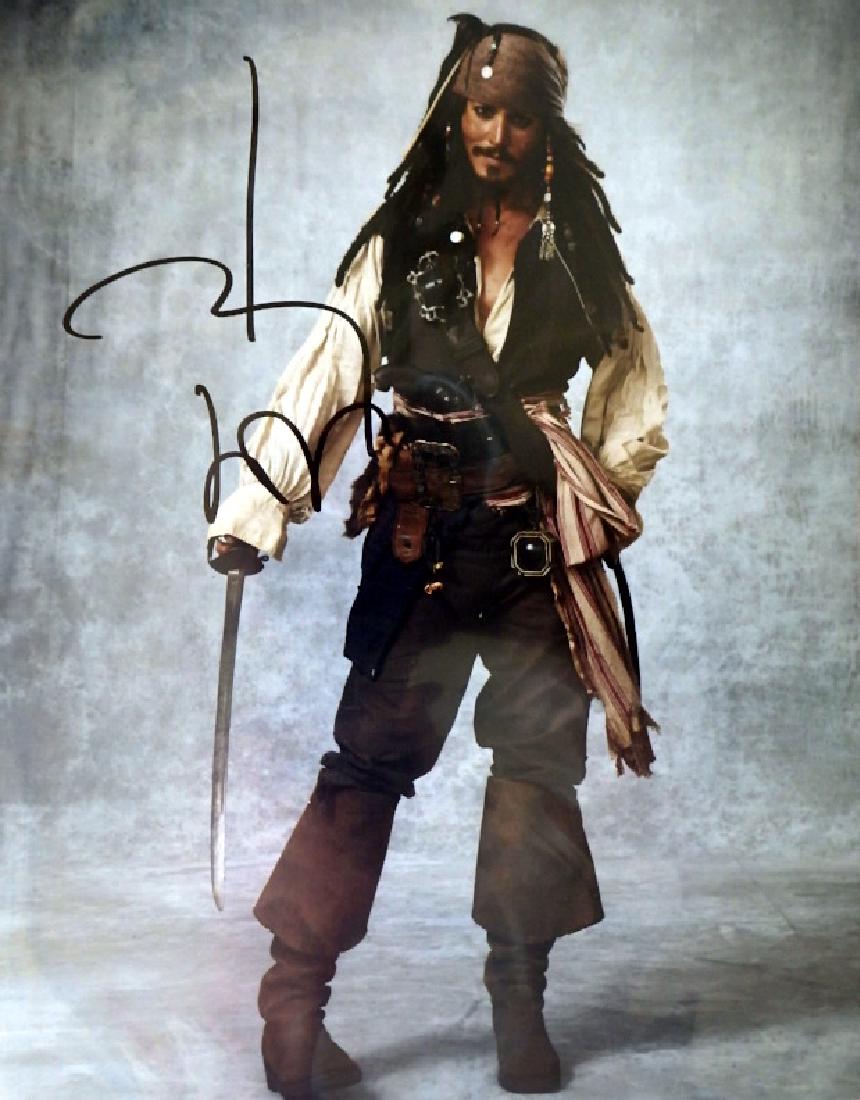Actor JOHNNY DEPP - Movie Photo Signed (1 of 1)