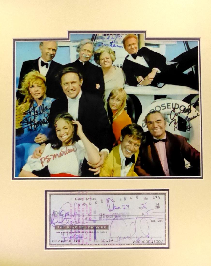POSEIDON ADVENTURE - Cast Photo Signed by 5 (1 of 1)