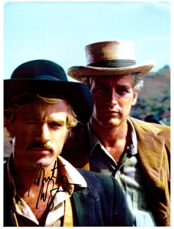 Actor ROBERT REDFORD - Sundance Kid Photo Signed (1 of 1)