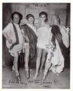 Comic Trio THE THREE STOOGES - Photo Signed