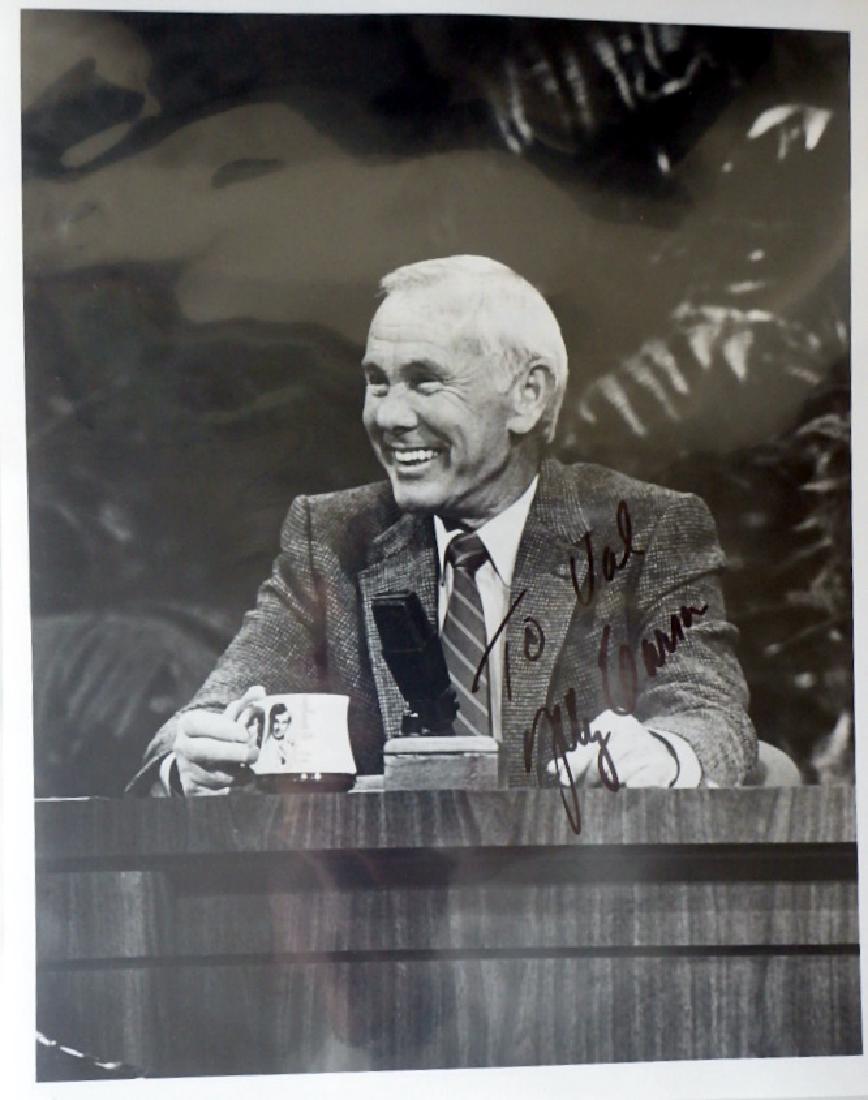 Tonight Show Host JOHNNY CARSON - Photo Signed (1 of 1)