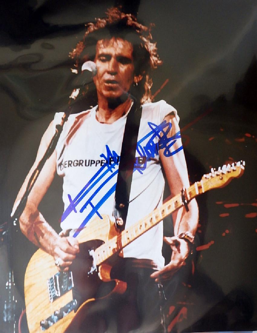 Rolling Stone's KEITH RICHARDS - Photo Signed (1 of 1)