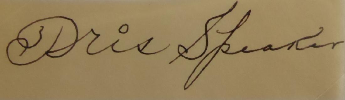 TRIS SPEAKER - Cut Signature (1 of 1)