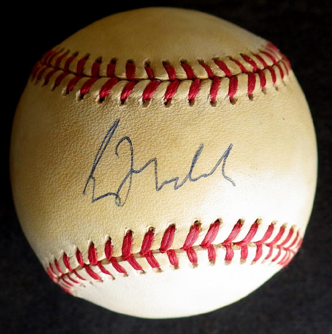 Pitcher GREG MADDUX - NL Baseball Signed (1 of 1)