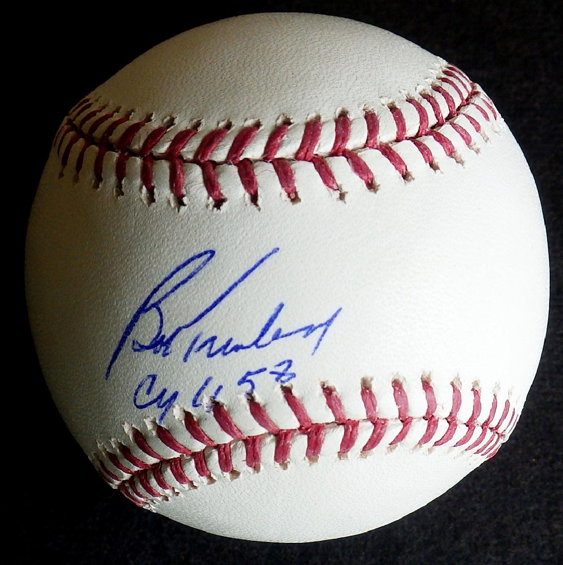 Pitcher BOB TURLEY - ML Baseball Signed (1 of 1)