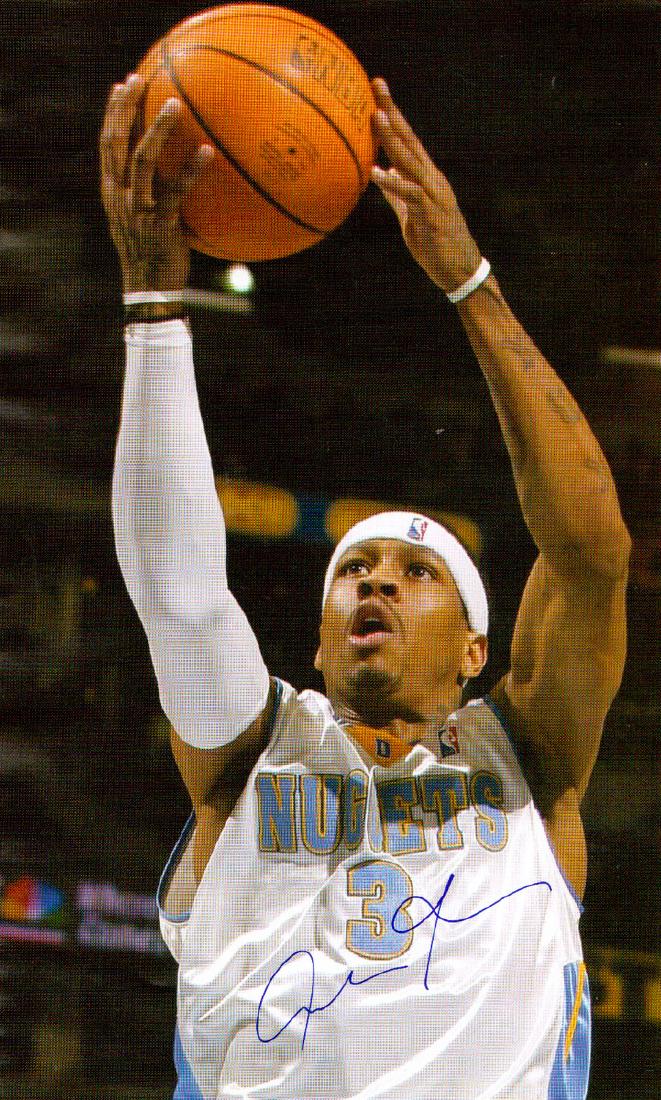 NBA Stars - Large Photos Signed By 7 (1 of 7)