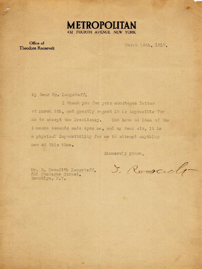 THEODORE ROOSEVELT - Interesting Content TLS (1 of 1)