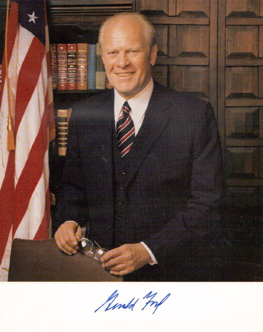 GERALD R FORD - Photo Signed (1 of 1)