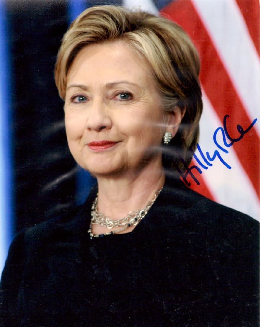 HILLARY CLINTON - Photo Signed (1 of 1)