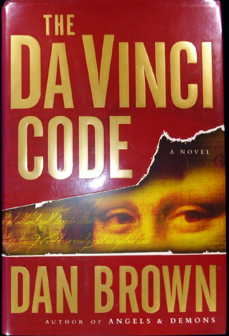Author DAN BROWN - "DaVinci Code" Signed (1 of 2)