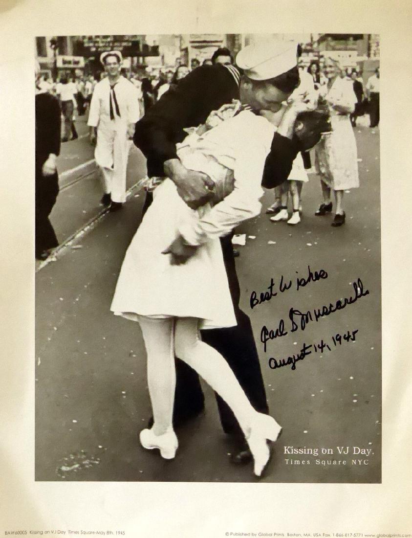 V-J Day Times Square - The Kiss Photo Signed (1 of 1)