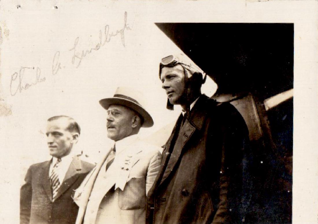 Lucky Lindy CHARLES LINDBERGH - Photo Signed (1 of 1)
