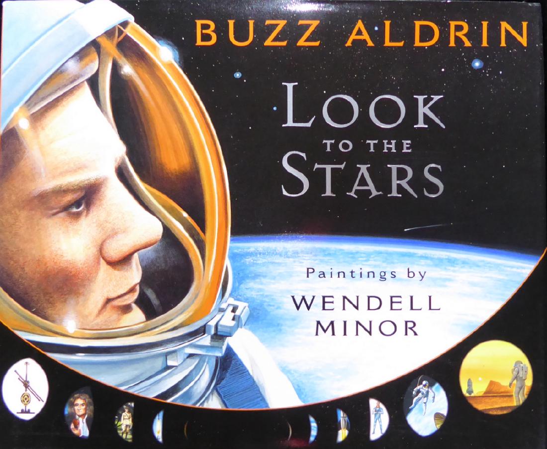 Moonwalker BUZZ ALDRIN - His Children's Book Signed (1 of 2)