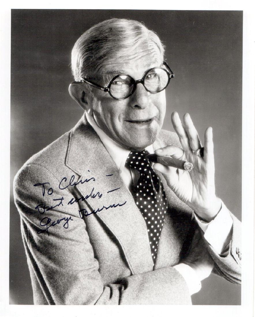 Comedian, Actor GEORGE BURNS - Photo Signed (1 of 1)