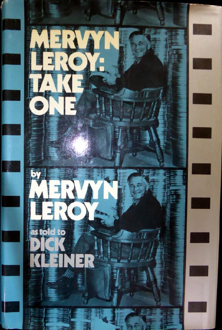 Director MERYN LeROY - His Book Signed (1 of 2)
