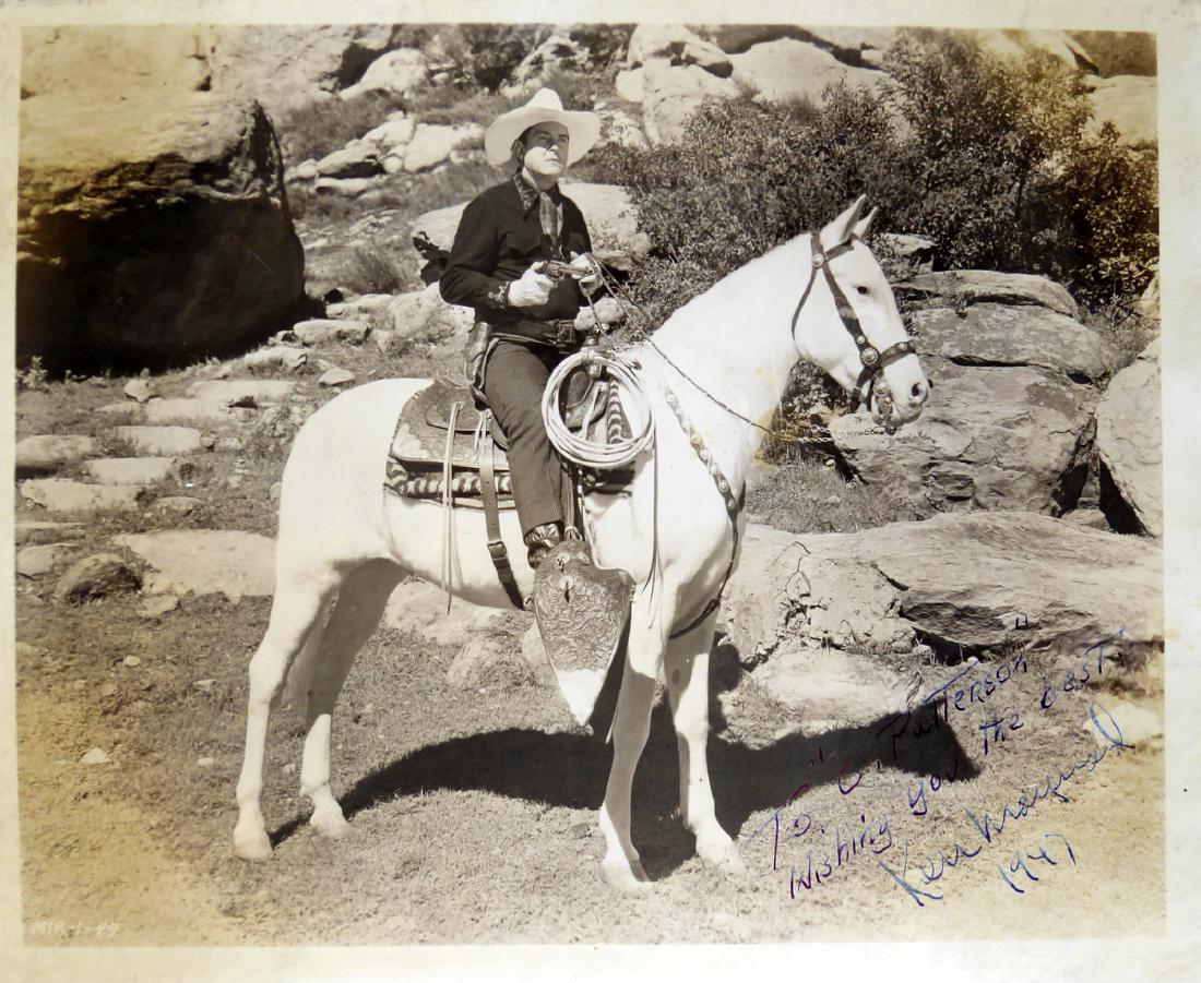 Cowboy Actor KEN MATNARD - Movie Photo Signed (1 of 1)