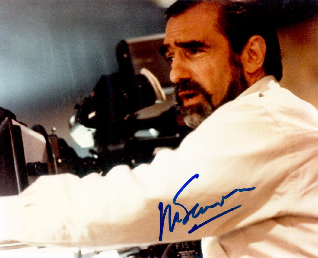 Director MARTIN SCORSESE - Photo Signed (1 of 1)